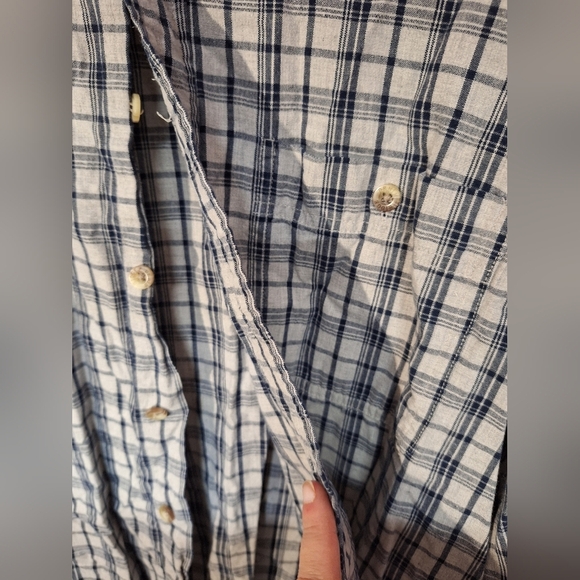 Denim Ridge mens size medium button down shirt - Picture 2 of 4